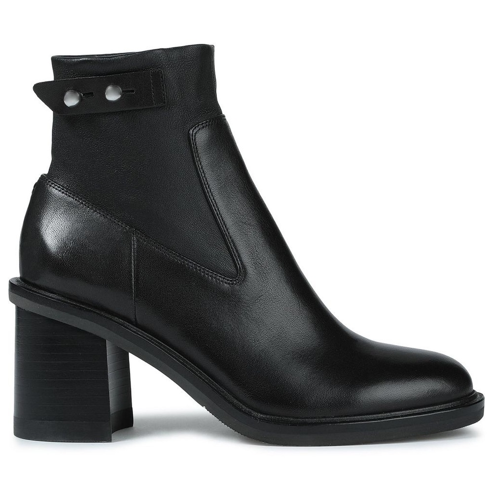 Rag & Bone Soren Leather Ankle Boots In Black Booties